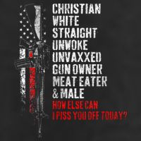 Christian White Straight Unwoke Unvaxxed Gun Owner Cool Comfort Performance Bucket Hat