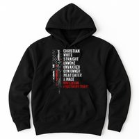 Christian White Straight Unwoke Unvaxxed Gun Owner Hoodie