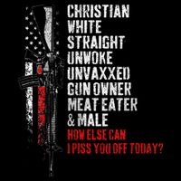 Christian White Straight Unwoke Unvaxxed Gun Owner 16 in Basic Backpack