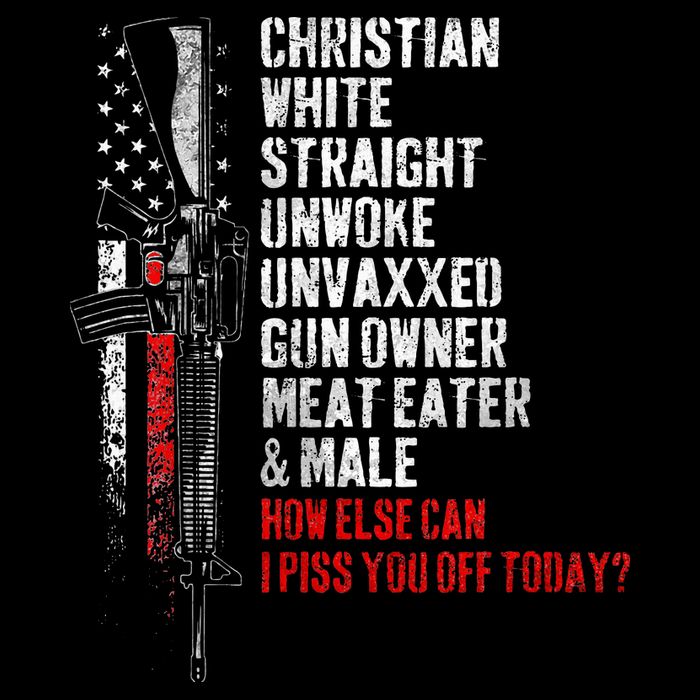 Christian White Straight Unwoke Unvaxxed Gun Owner 16 in Basic Backpack