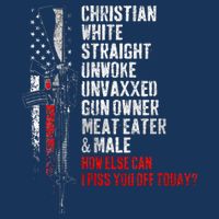 Christian White Straight Unwoke Unvaxxed Gun Owner Infant Baby Jersey Bodysuit