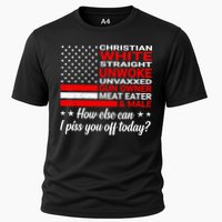 Christian White Straight Unwoke Unvaxxed Gun Owner Performance Shirt