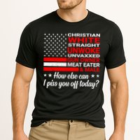 Christian White Straight Unwoke Unvaxxed Gun Owner Performance Shirt