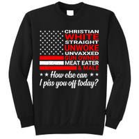 Christian White Straight Unwoke Unvaxxed Gun Owner Sweatshirt