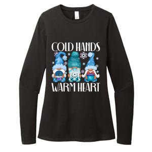 Cozy Winter Season Snowman Xmas Christmas Winter Gnome Womens CVC Long Sleeve Shirt