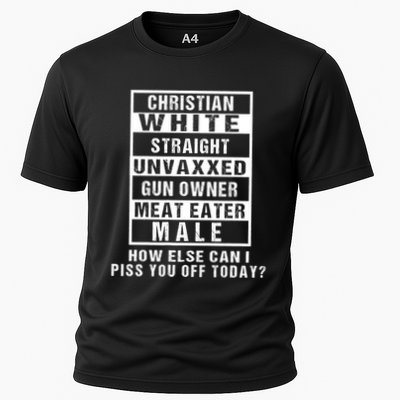 Christian White Straight Republican Unvaxxed Gun Owner Performance Shirt