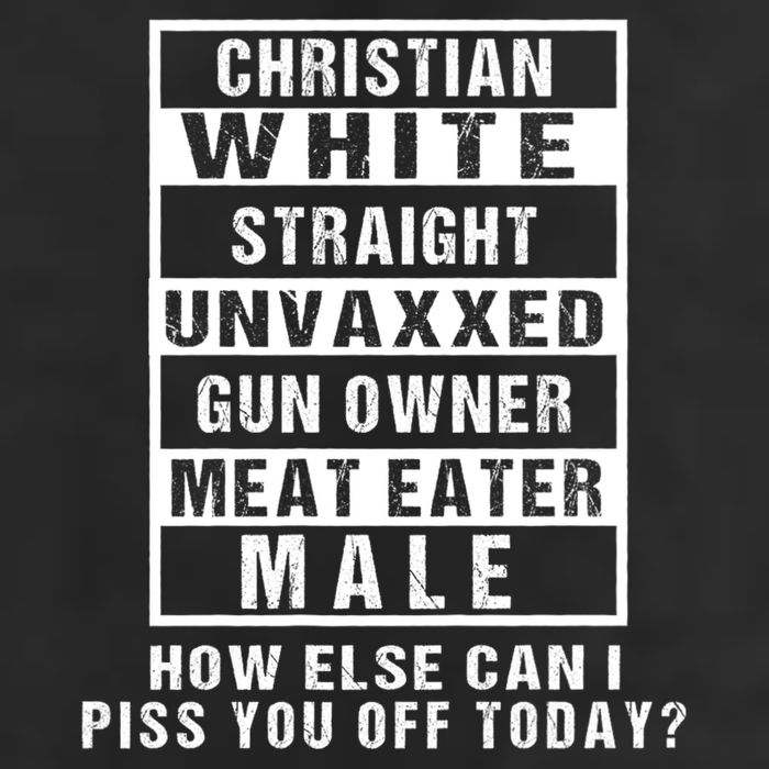 Christian White Straight Republican Unvaxxed Gun Owner Golf Towel