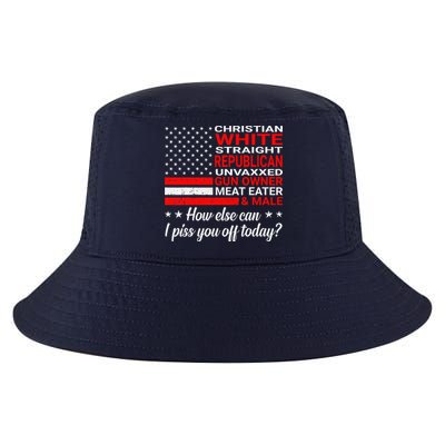 Christian White Straight Republican Unvaxxed Gun Owner Cool Comfort Performance Bucket Hat