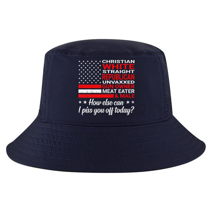 Christian White Straight Republican Unvaxxed Gun Owner Cool Comfort Performance Bucket Hat