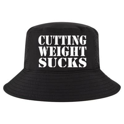 CUTTING WEIGHT SUCKS Wrestler Wrestling Workout Lose Weight Cool Comfort Performance Bucket Hat