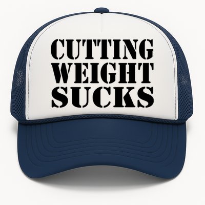 CUTTING WEIGHT SUCKS Wrestler Wrestling Workout Lose Weight Trucker Hat