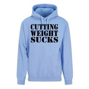 CUTTING WEIGHT SUCKS Wrestler Wrestling Workout Lose Weight Unisex Surf Hoodie