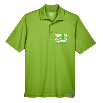 Cp Warrior Support Squad Cerebral Palsy Awareness Gift Men's Origin Performance Piqué Polo