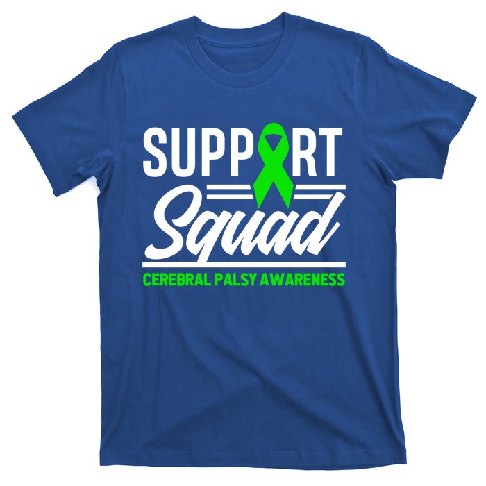 Cp Warrior Support Squad Cerebral Palsy Awareness Gift T-Shirt