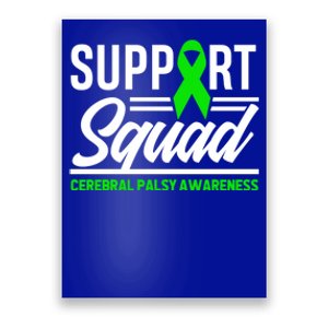 Cp Warrior Support Squad Cerebral Palsy Awareness Gift Poster