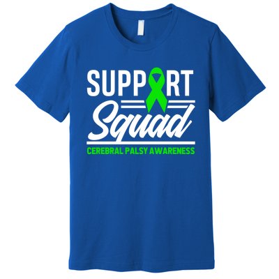 Cp Warrior Support Squad Cerebral Palsy Awareness Gift Premium T-Shirt