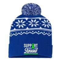 Cp Warrior Support Squad Cerebral Palsy Awareness Gift USA-Made Snowflake Beanie