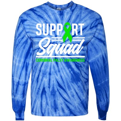 Cp Warrior Support Squad Cerebral Palsy Awareness Gift Tie-Dye Long Sleeve Shirt