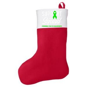 Cp Warrior Support Squad Cerebral Palsy Awareness Gift Felt Holiday Christmas Stocking