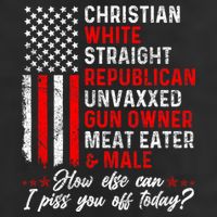 Christian White Straight Republican Unvaxxed Gun Owner Meat Cool Comfort Performance Bucket Hat