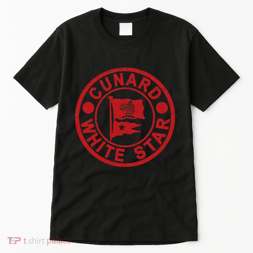 Cunard White Star Line Queen Mary Tall T-Shirt