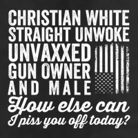 Christian White Straight Republican Unvaxxed Gun Owner Meat Cool Comfort Performance Bucket Hat