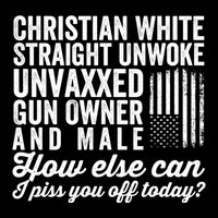 Christian White Straight Republican Unvaxxed Gun Owner Meat Short Acrylic Beanie