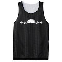 Carpenter Woodworking Saw Heartbeat Mesh Reversible Basketball Jersey Tank