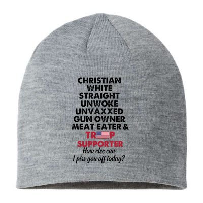 Christian White Straight Republican Unvaxxed Gun Owner Meat Sustainable Beanie