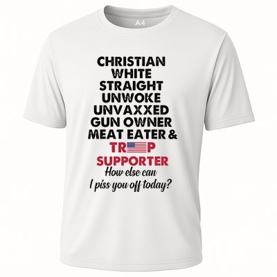 Christian White Straight Republican Unvaxxed Gun Owner Meat Performance Shirt