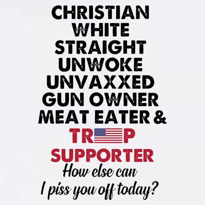 Christian White Straight Republican Unvaxxed Gun Owner Meat Cooling Performance Crew T-Shirt