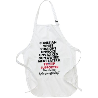 Christian White Straight Republican Unvaxxed Gun Owner Meat Apron