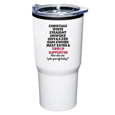 Christian White Straight Republican Unvaxxed Gun Owner Meat Tumbler