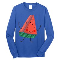 Cute Watermelon Slice Gift Long Sleeve Shirt