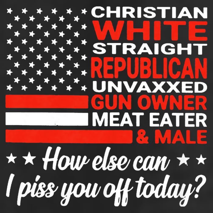 Christian White Straight Republican Unvaxxed Gun Owner Meat Golf Towel