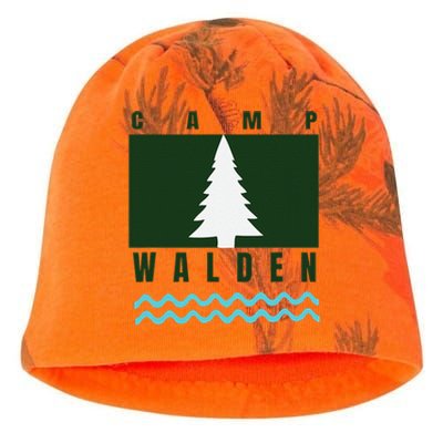 Camp Walden Summer Camp  Summer Camp Kati - Camo Knit Beanie