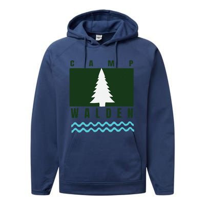 Camp Walden Summer Camp  Summer Camp Performance Fleece Hoodie