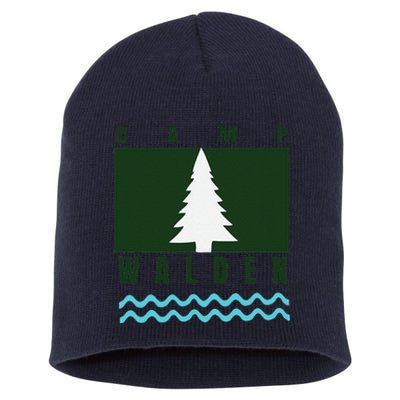 Camp Walden Summer Camp  Summer Camp Short Acrylic Beanie