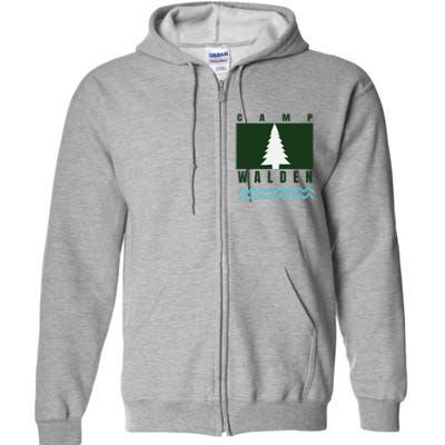 Camp Walden Summer Camp  Summer Camp Full Zip Hoodie