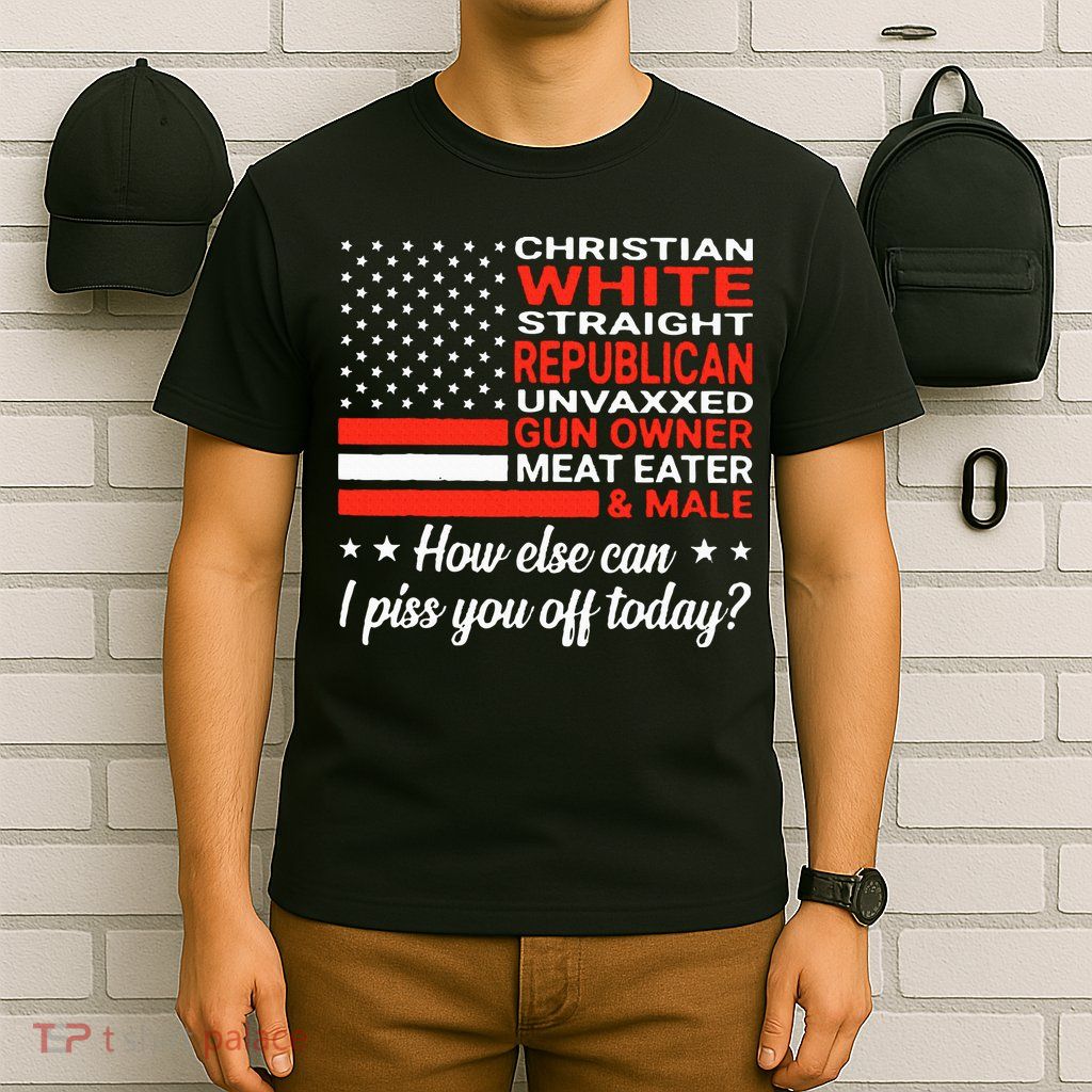 Christian White Straight Republican Unvaxxed Gun Owner Meat T-Shirt