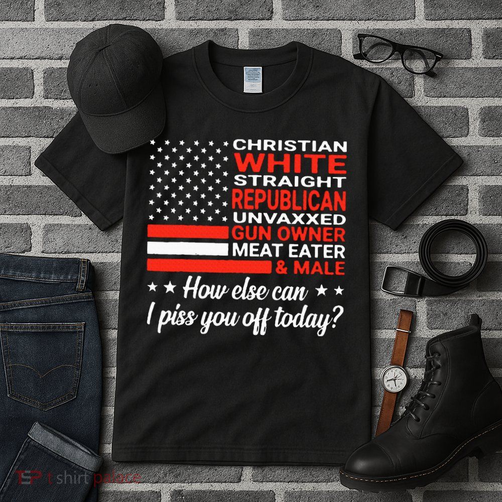 Christian White Straight Republican Unvaxxed Gun Owner Meat Tall T-Shirt