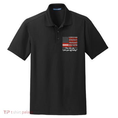 Christian White Straight Republican Unvaxxed Gun Owner Meat Dry Zone Grid Polo
