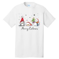 Cats With Santa Hat Merry Catmas Cat Lover Christmas Gift TShirt Tall T-Shirt