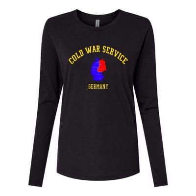 Cold War Service Germany Cold War Veteran Day Christmas Womens Cotton Relaxed Long Sleeve T-Shirt