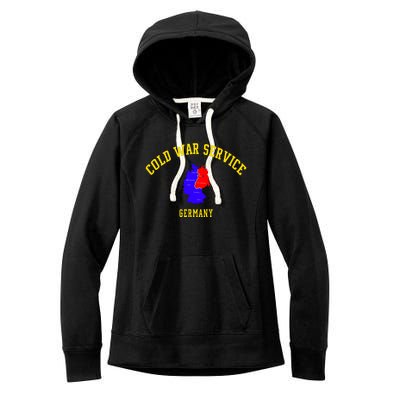 Cold War Service Germany Cold War Veteran Day Christmas Women's Fleece Hoodie