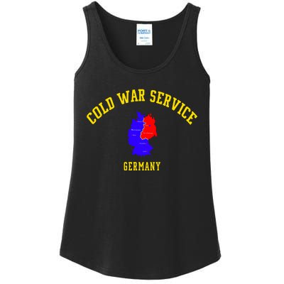 Cold War Service Germany Cold War Veteran Day Christmas Ladies Essential Tank