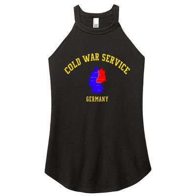 Cold War Service Germany Cold War Veteran Day Christmas Women's Perfect Tri Rocker Tank