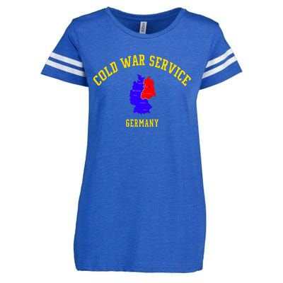 Cold War Service Germany Cold War Veteran Day Christmas Enza Ladies Jersey Football T-Shirt