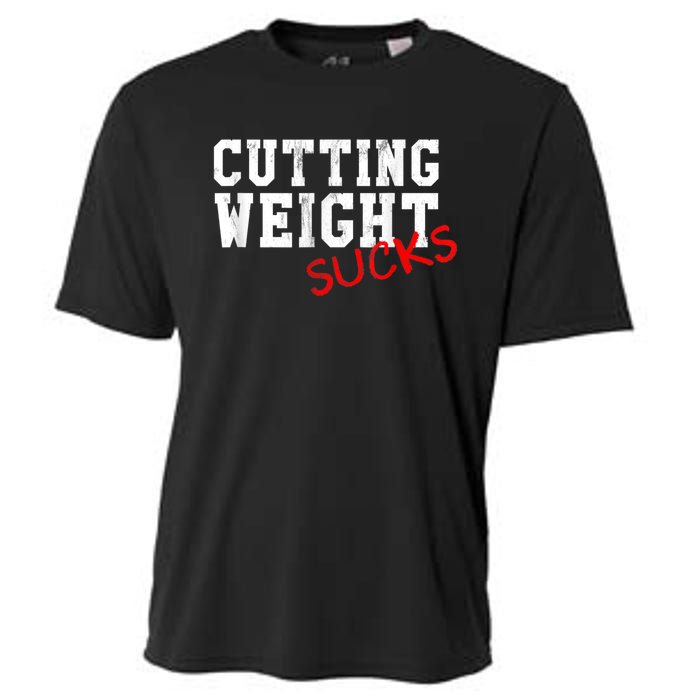 Cutting Weight Sucks Wrestling High School College Cooling Performance Crew T-Shirt