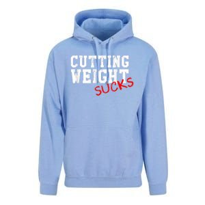 Cutting Weight Sucks Wrestling High School College Unisex Surf Hoodie